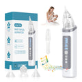 Electric Baby Nose Sucker with More Powerful Suction and Larger Suction Chamber，Automatic Nose Cleaner with Music ，3 modes