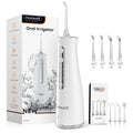 Portable Water Flosser and Tooth Powder Combo, Rechargeable Deep Oral Cleaning Kit for Teeth and Gum Care, Fresh Breath Set