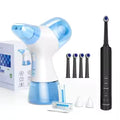 Nasal Irrigator & Sonic Electric Toothbrush Combo Kit, Portable Nasal Cleaner with 30 Salt Packs Included