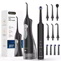 Portable Water Flosser Teethfor Teeth/Braces USB Oral Water Floss Cleaner IPX7 Waterproof Electric Toothbrush Set Home