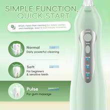 Nasal Rinse Irrigation & Water Flosser Combo, 30 Salt Packs, for Relieving Sinus Discomfort, Self-Cleaning & Waste Collection