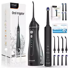 Electric Toothbrush with Water Flosser Combo in One - Sonic Flossing Toothbrushes for Teeth Cleaning, Rechargeable for Adults