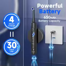 Electric Toothbrush with Water Flosser Combo in One - Sonic Flossing Toothbrushes for Teeth Cleaning, Rechargeable for Adults