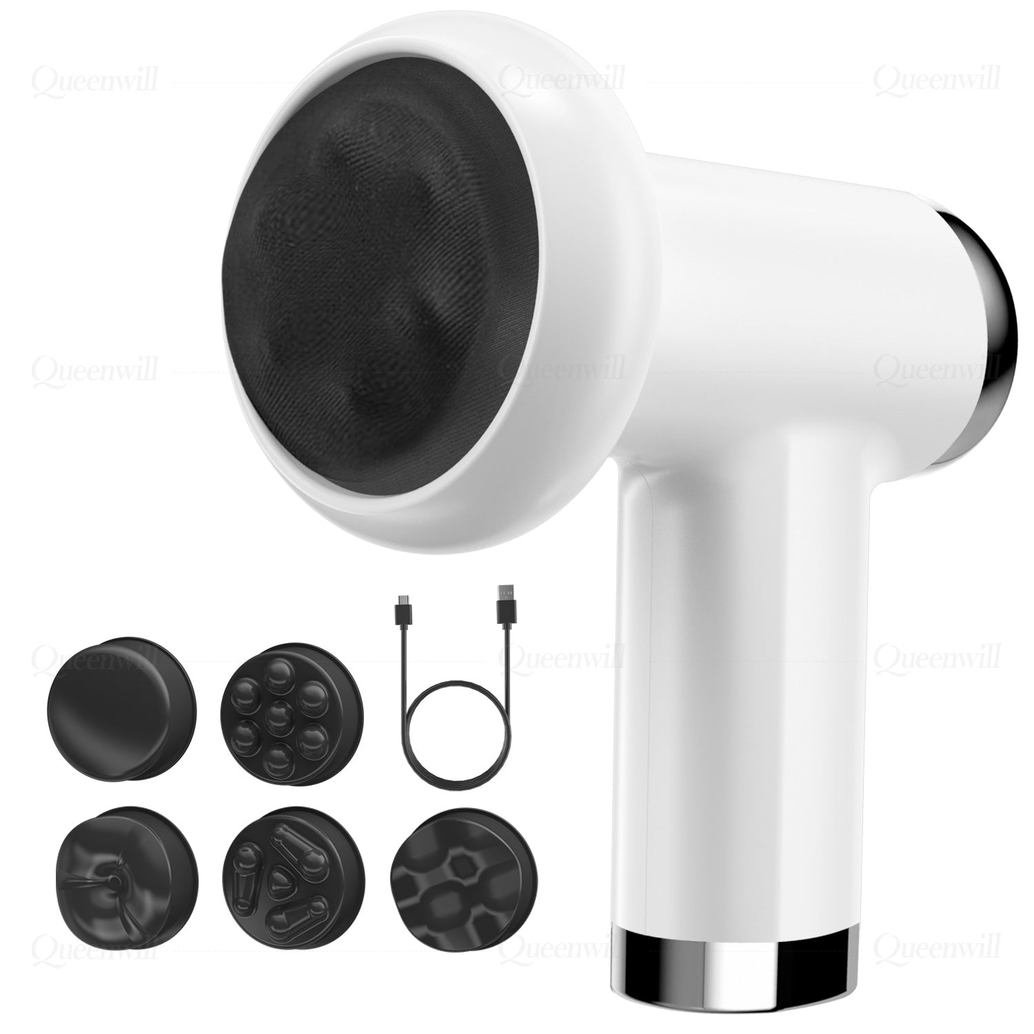 Handheld massage, portable shaping device, vibrating fascia gun, deep muscle relaxation, fitness, slimming and health
