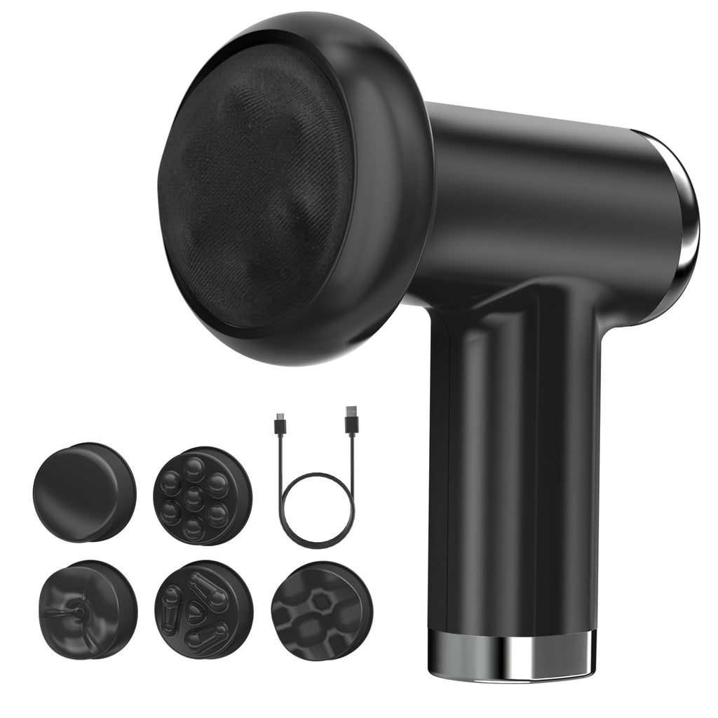 Handheld massage, portable shaping device, vibrating fascia gun, deep muscle relaxation, fitness, slimming and health