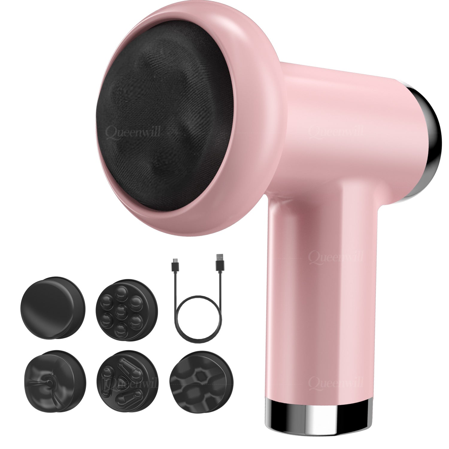 Handheld massage, portable shaping device, vibrating fascia gun, deep muscle relaxation, fitness, slimming and health（副本）
